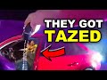 Psycho Couple gets TAZED and ARRESTED Together