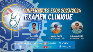 Conférence ECOS 2023/2024 - Examen Clinique