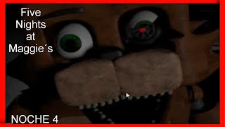 NOCHE 4 COMPLETADA - FIVE NIGHTS AT MAGGIE`S / Español