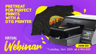 How to Pretreat for Perfect Prints with a DTG Printer