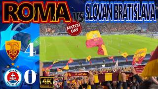 [4K] ROMA 4-0 SLOVAN BRATISLAVA ｜UEFA CHAMPIONS LEAGUE 2026-27 LEAGUE PHASE  MATCHDAY3｜20/10/2026