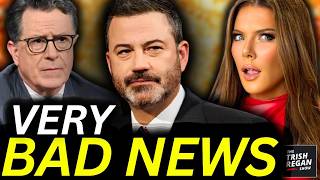 🚨 Jimmy Kimmel Gets Bad News as Colbert Bids Farewell | Trish Regan