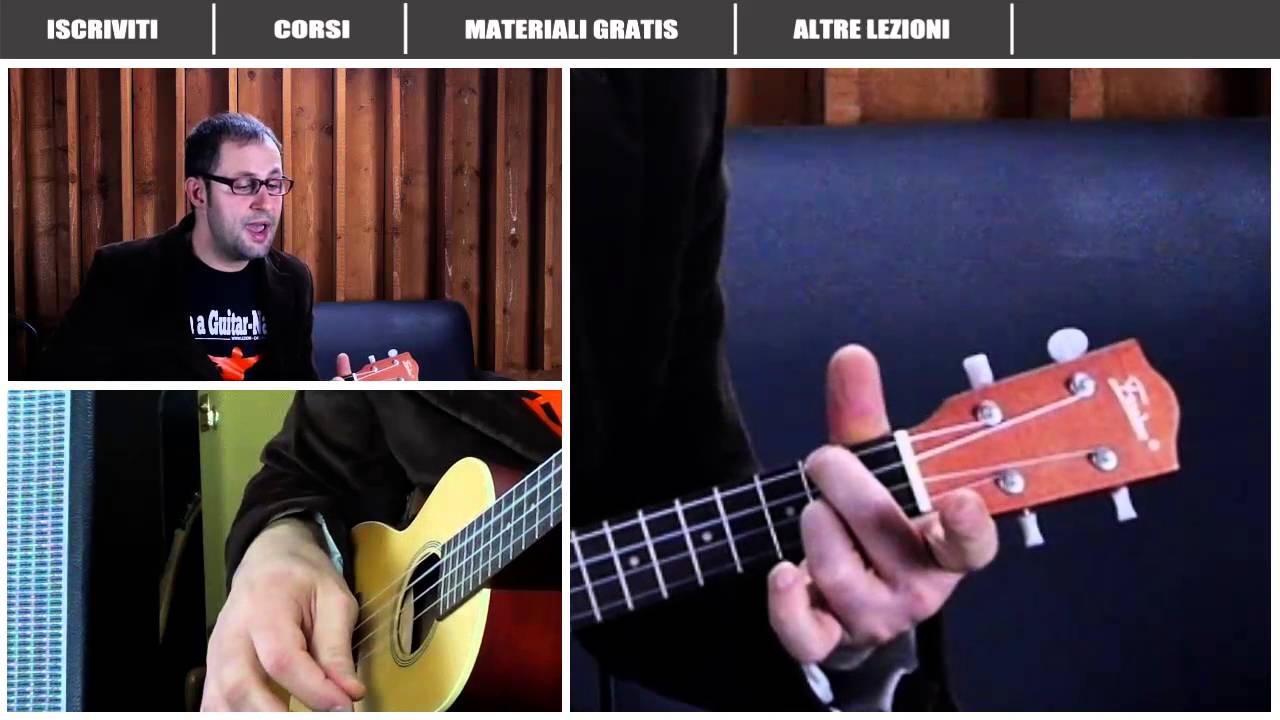 UKULELE COME SUONARE "SOMETHING" DEI BEATLES LEZIONE CHITARRA