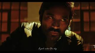 JAGAME THANDHIRAM Mass Whatsapp status🔥|Pudhupettai Bgm |DHANUSH|A girl under the sky