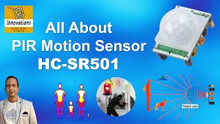 All About PIR Motion Sensor HC-SR501 | Kaise Kaam Karta Hai Full Details in Hindi + Working Examples