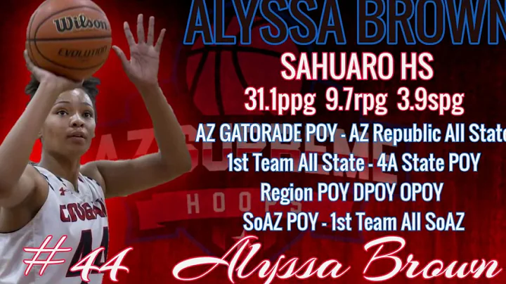 Alyssa Brown Junior Season Highlights