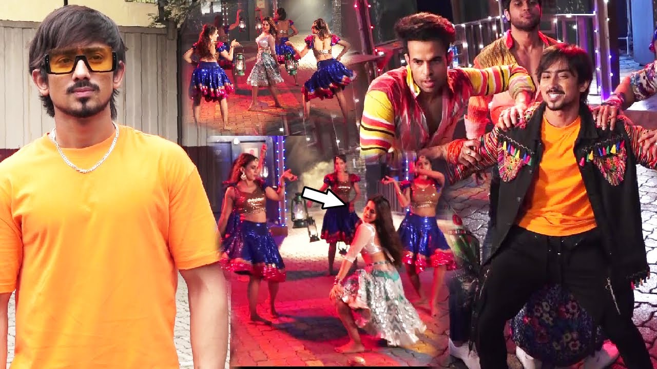 Team 07 Adnaan Shaikh At On Location Shoot Of Rapper Star Boy LOC Upcoming Song 'Love Passion Karma'