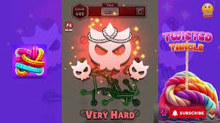 Twisted Tangle - Level 449 - Gameplay walkthrough