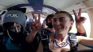 Skylar Burnett - Tandem Skydive at Skydive Indianapolis