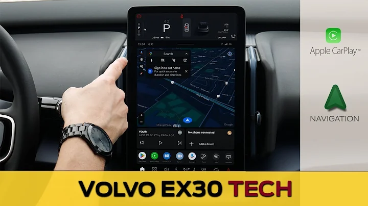 Media Screen in the Volvo EX30 | Apple CarPlay, Charging, Reboot and More!