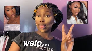 trying the “uk black girl makeup”(fail??)