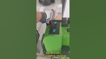 battery electric stacker forklift #electricstacker#forklift
