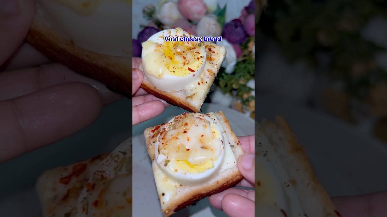 Viral Cheesy Bread Recipe 😋❤️