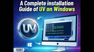 How to install UV on Windows 11