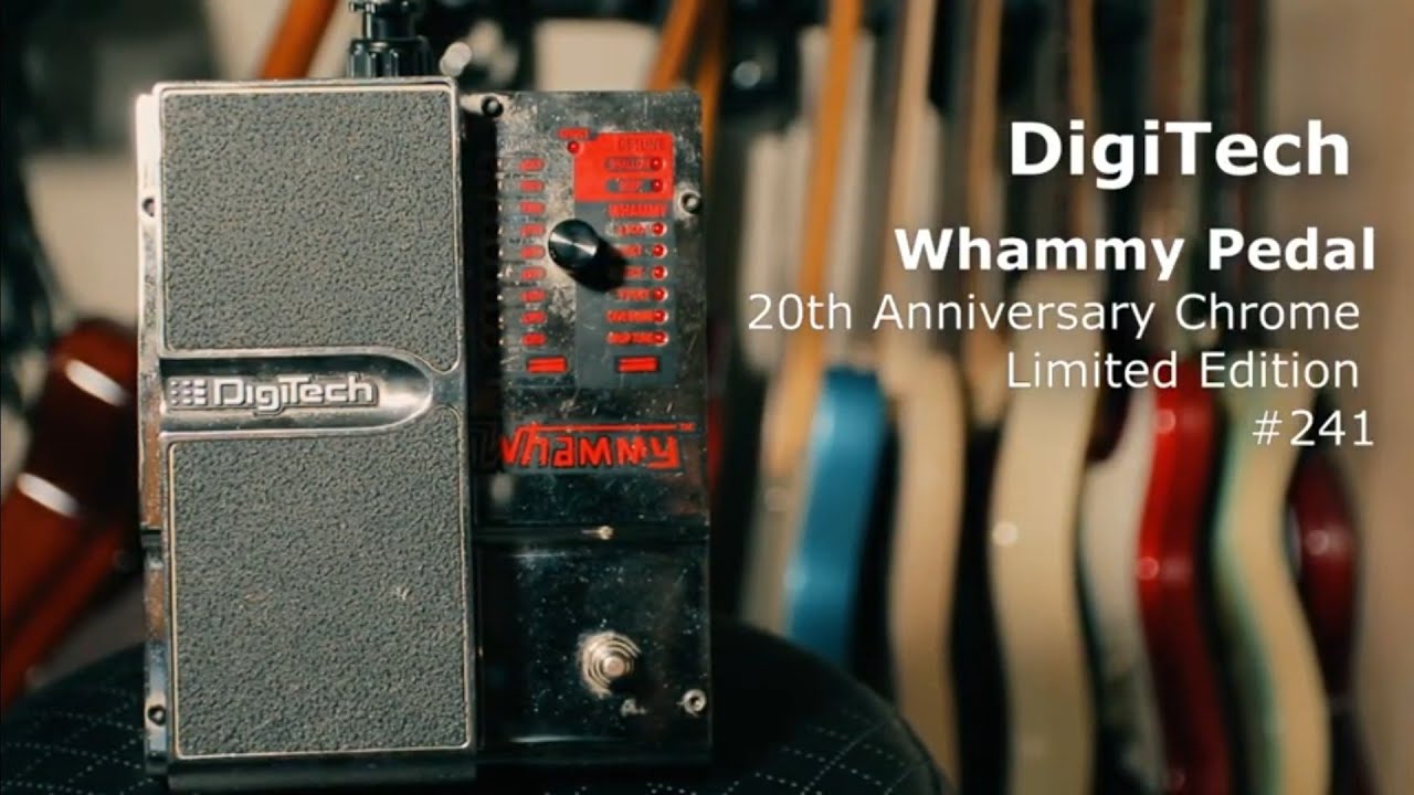 ⚪ Digitech Whammy 🎸 20th Anniversary Chrome Limited Edition 🎸 The White  Stripes, Audioslave, RATM