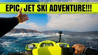 EPIC JET SKI ADVENTURE to Catalina Island - DOLPHINS EVERYWHERE!