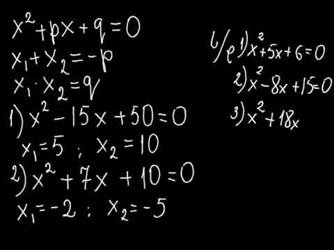 კვადრატული განტოლების ამოხსნის მეთოდი:7