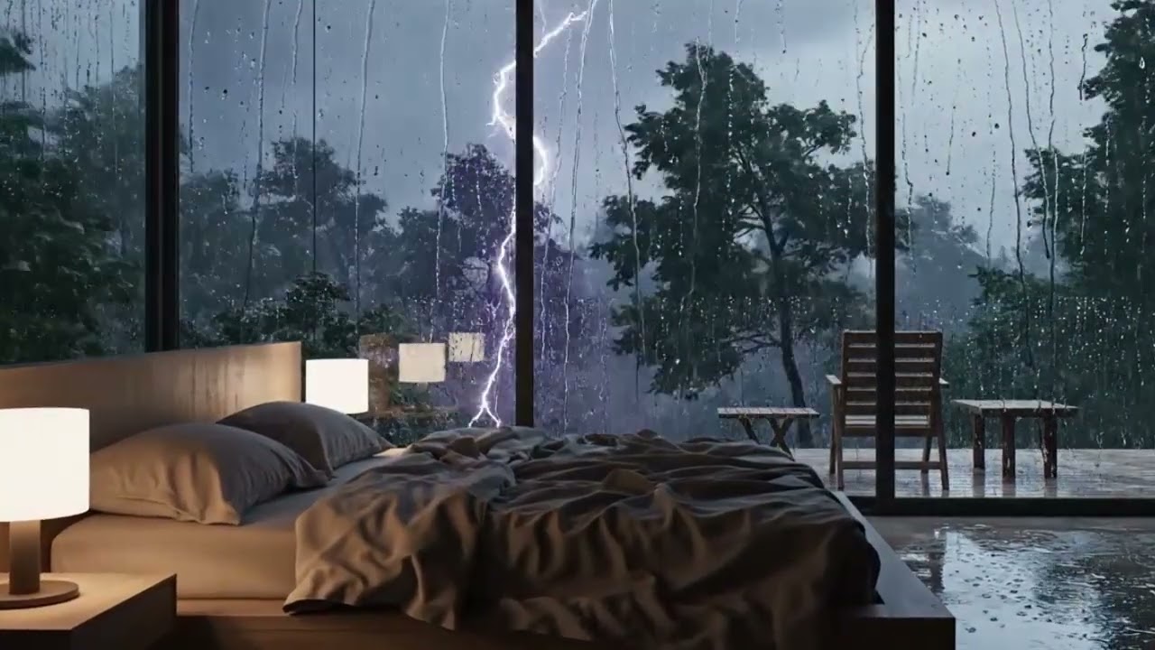 Relaxing Rain Sounds 🌧️ | Stress Relief, Calm & Focus