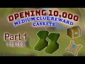Loot from 10,000 Medium Clue Reward Caskets OSRS - Part 1