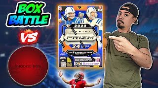 2023 Prizm Football Blaster Box Review! Box Battle Versus @shookie_rips ! by VeryGoodKardz 284 views 4 months ago 10 minutes, 3 seconds