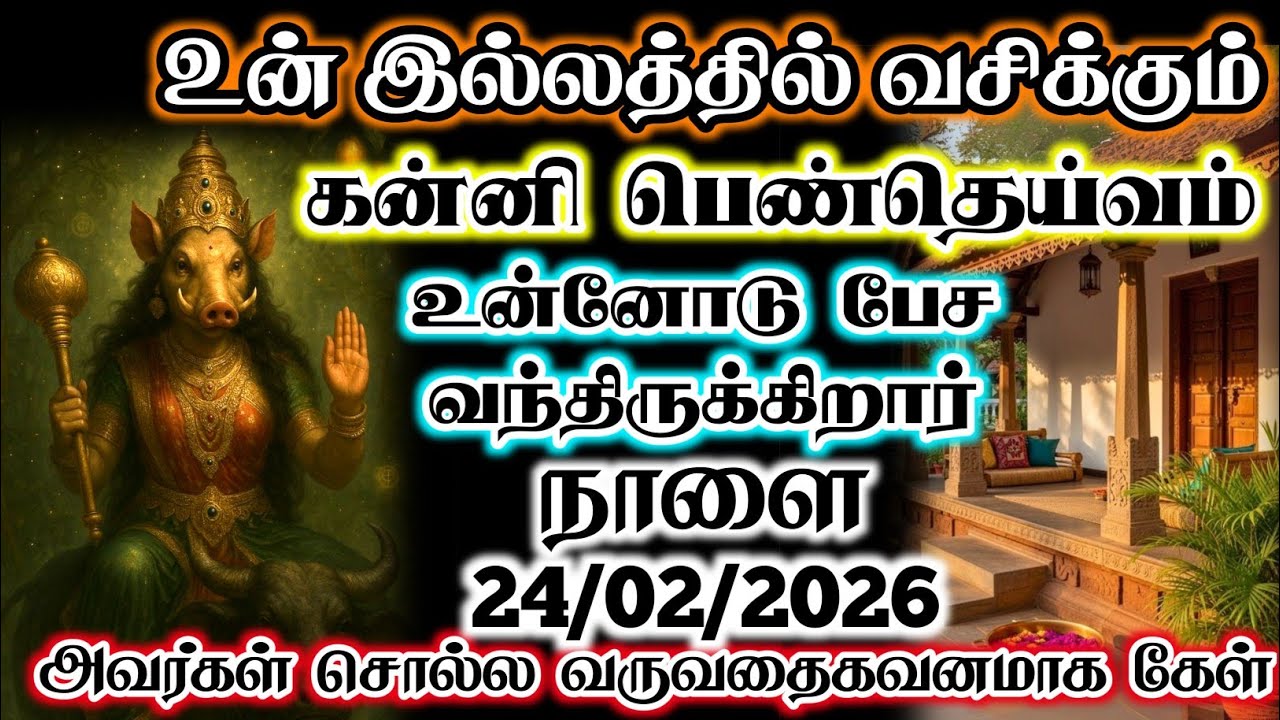 உன் இல்லத்தில் வசிக்கும் கன்னி பெண்தெய்வம் உன்னோடு பேச வந்திருக்கிறார் #devotional 