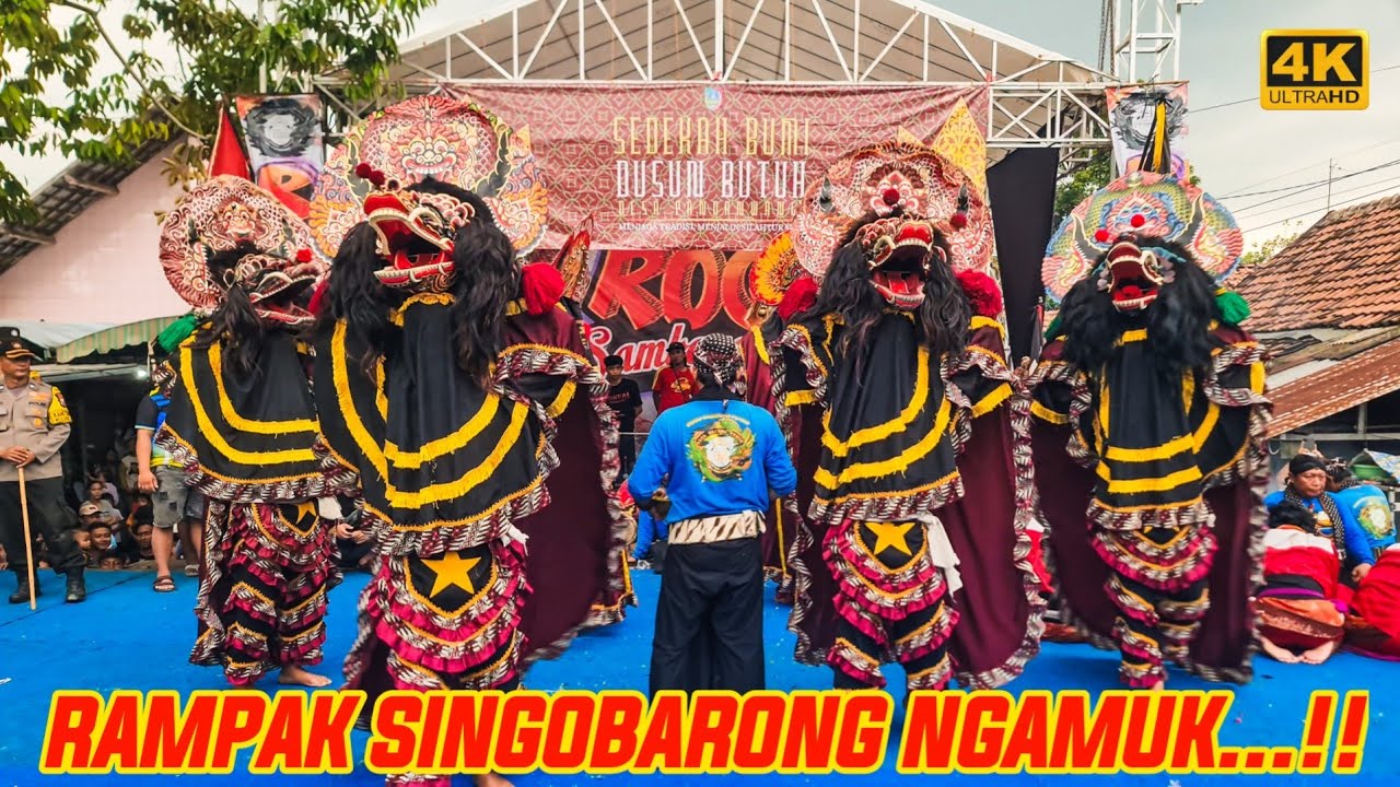 BARONGAN❗SUPER Ngamuk Jaranan Rogo Samboyo Putro Jombang