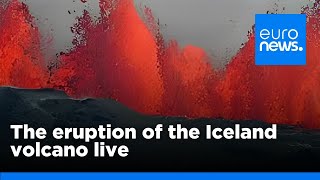 Volcanic eruption in Iceland forces thousands to evacuate | euronews 🇬🇧