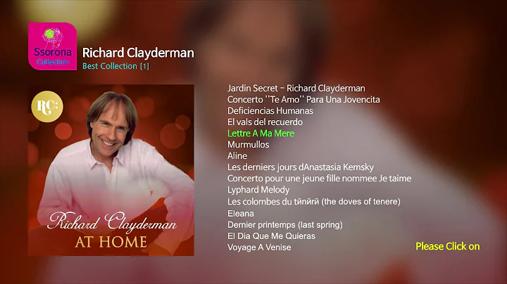 B-006 Richard Clayderman [Best Collection 01]