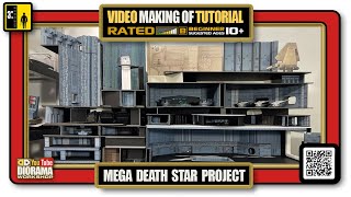 Star Wars MEGA Death Star Action Figure Diorama preview - Maquette reveal
