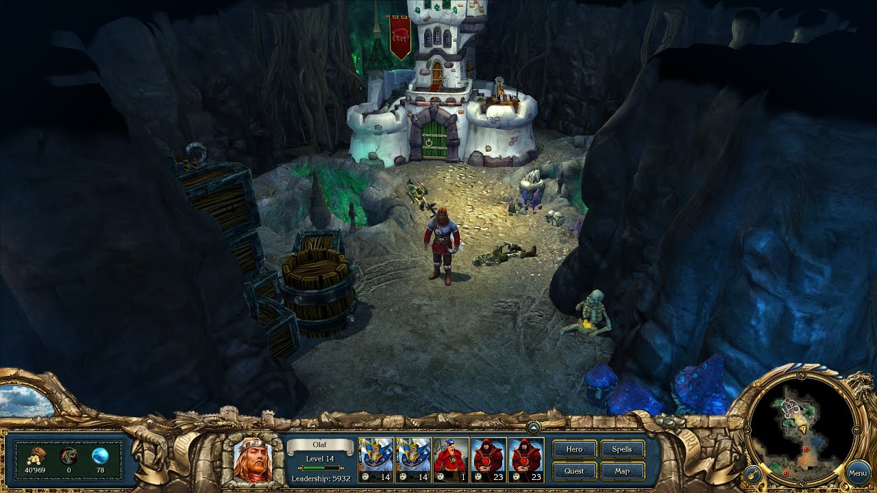 Let’s Play King’s Bounty: Warriors of the North - Ice and Fire Part 20 | Bird Of Happiness