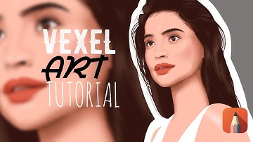 Vexel Art Timelapse Using Autodesk SketchBook