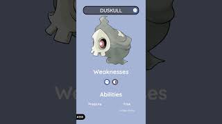 Duskull: The Requiem Pokémon | Poképedia Gen 3 Duskull: The Requiem Pokémon | Poképedia Gen 3