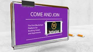 Tetarise - The First Blockchain Platform For Booking Hotels And Apartments