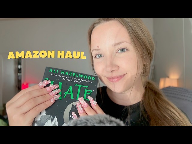 ASMR| AMAZON HAUL 🍀Books, Supplements, Shoes, Etc!🍀