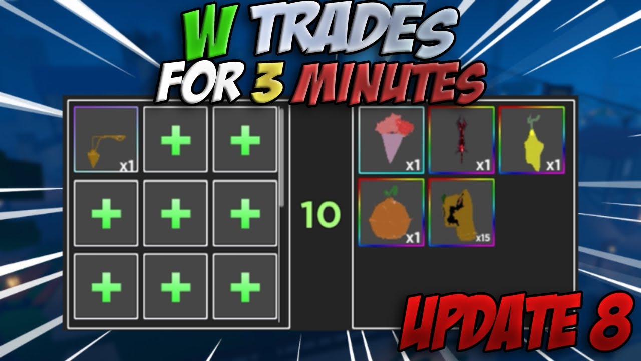 [GPO] 3 Minutes of W TRADES in UPDATE 8 - YouTube