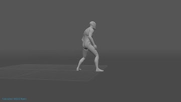 Cascadeur - Jumpkick and triple backflip animation