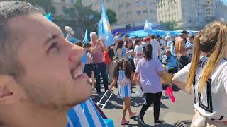 Buenos Aires - Fifa 2022,  Argentina - France final. Downtown