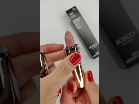 Kiko Gossamer Emotion Creamy Lipstick 140 Помада, видео 1