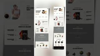 Java burn landing page design | Landing page for affiliate marketing