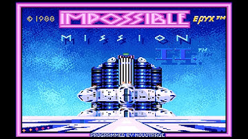 Impossible Mission II (Amiga 50Hz) - Intro / Attract Mode