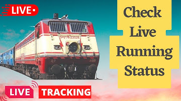 How To Track Train Live l Check Live Running Status l PNR Status l Book Train Tickets l Full Detail