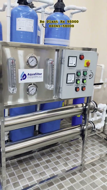 500 Lph Ro Plant Rs 95000, Call 86045-58300 #startup #roplant #Waterplant