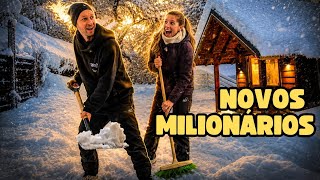 THIS IS HOW MUCH WE EARN WORKING at a ski resort in ARGENTINA! screenshot 1