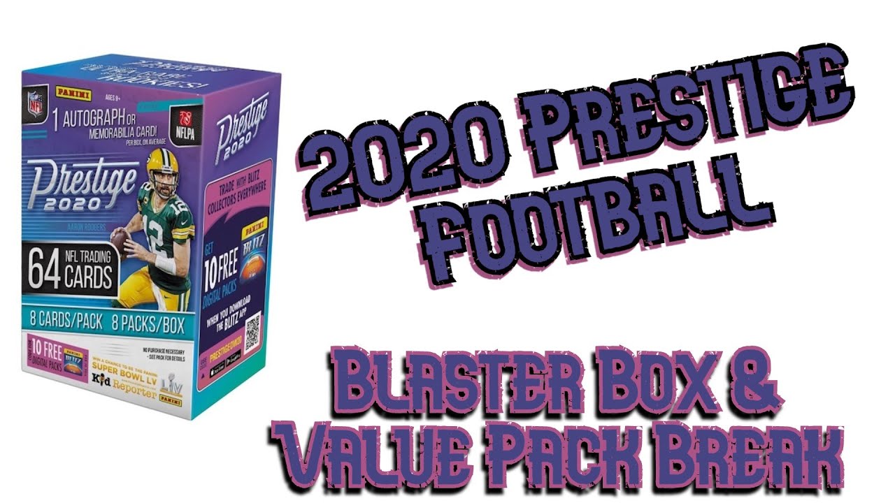 2020 Prestige Football Break - Blaster Box & Value Pack