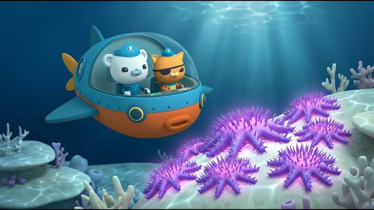 Saved from the Swarm The Crown of Thorns Starfish Reef Rescue Octonauts Full Episode