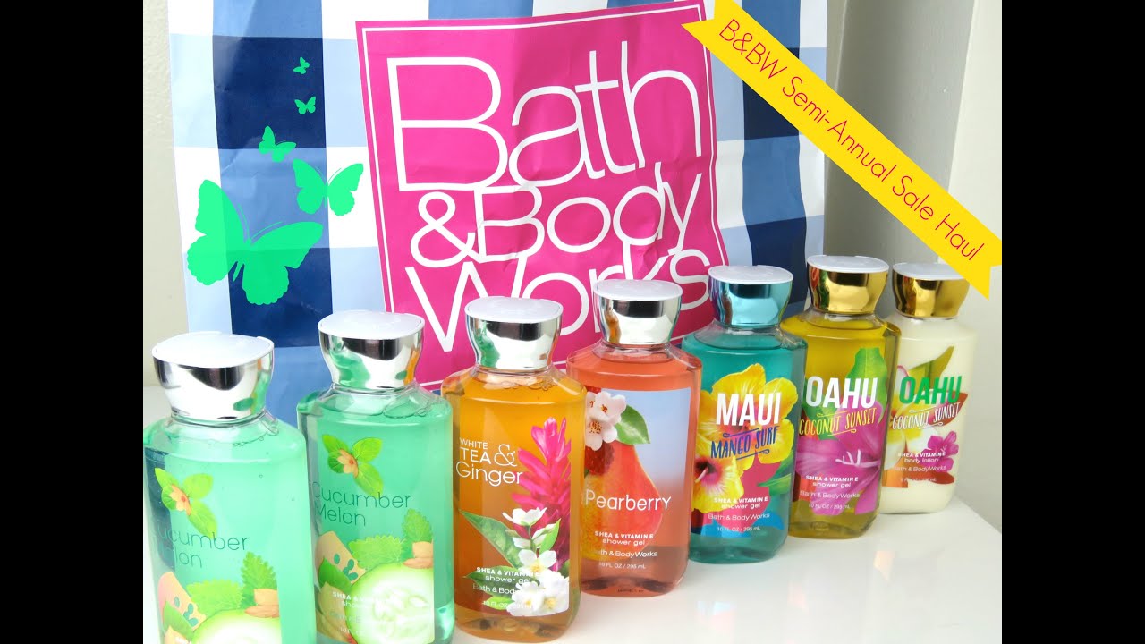 Bath & Body Works Semi-Annual Sale Haul - YouTube