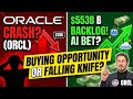 Oracle Stock: The 57% Crash Is Either A Disaster Or Your Best Chance#OracleStock #ORCL #Investing