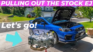 PART 2: STI ENGINE REMOVAL | THINGS YOU SHOULD KNOW | FEAT: BADERBUILT | 2015 2020 Subaru WRX STI