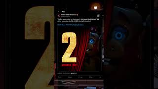 FNAF 2 CINEMACON NEWS TEASER!!!  #fnaf #fnaf2 #fnaf2movie #fnafmovie #horror #fivenightsatfreddys