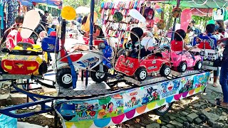 Naik Odong-Odong Mobil Motor Balap Lucu Berhadiah Balon 💞 Lagu Anak Naik Odong-Odong